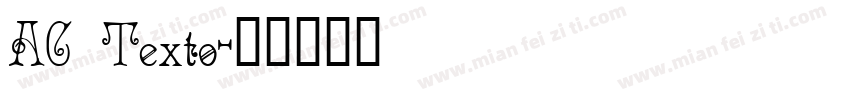 AC Texto字体转换